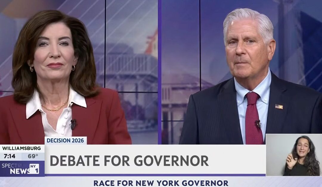 BRUTAL SHOWDOWN: Republican Bruce Blakeman TORCHES Democrat Gov. Kathy Hochul in Fiery New York Debate