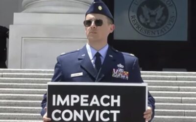 Air Force Major Who Demanded President Trump’s Impeachment While in Uniform Now Held in Solitary Confinement 24 Hours a Day — Faces Military Court-Martial
