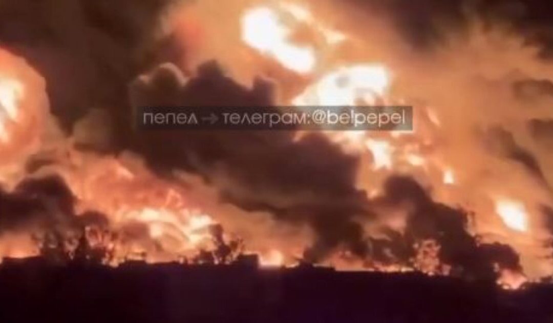 SKIES SET ABLAZE After Ukraine Bombs Massive Oil Depot in Valuyki, Russia – Two Days After Zelensky Agreed to Trump’s Energy Ceasefire