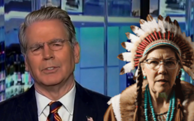 Scott Bessent Savages Fake Indian Elizabeth Warren While Opening Up on Letter Exchange (VIDEO)